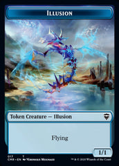 Illusion // Plant Token [Commander Legends Tokens] | Eastridge Sports Cards & Games