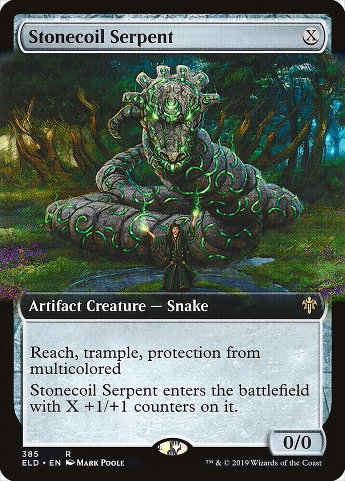 Stonecoil Serpent (Extended Art) [Throne of Eldraine] | Eastridge Sports Cards & Games