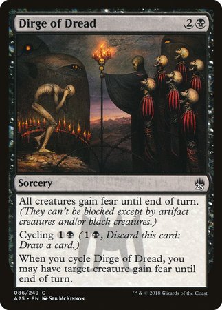 Dirge of Dread [Masters 25] | Eastridge Sports Cards & Games