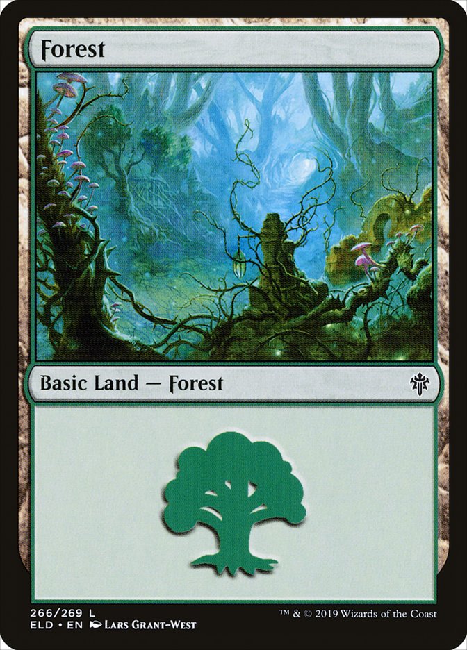 Forest [Throne of Eldraine] | Eastridge Sports Cards & Games