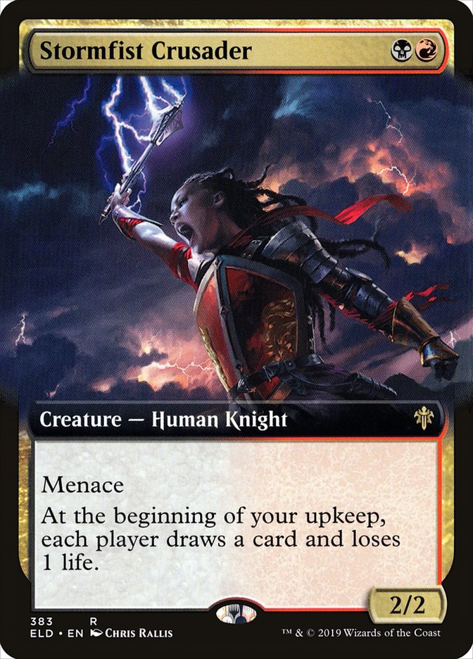 Stormfist Crusader (Extended Art) [Throne of Eldraine] | Eastridge Sports Cards & Games