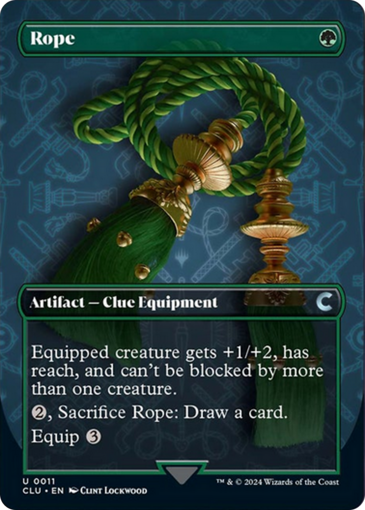 Rope (Borderless) [Ravnica: Clue Edition] | Eastridge Sports Cards & Games