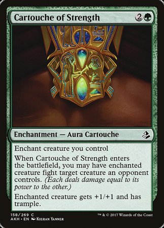 Cartouche of Strength [Amonkhet] | Eastridge Sports Cards & Games