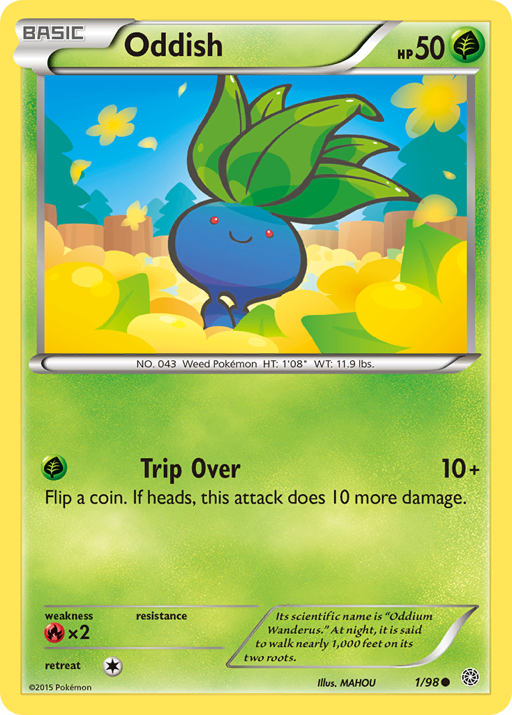 Oddish (1/98) [XY: Ancient Origins] | Eastridge Sports Cards & Games