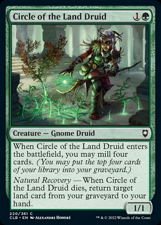 Circle of the Land Druid [Commander Legends: Battle for Baldur's Gate] | Eastridge Sports Cards & Games