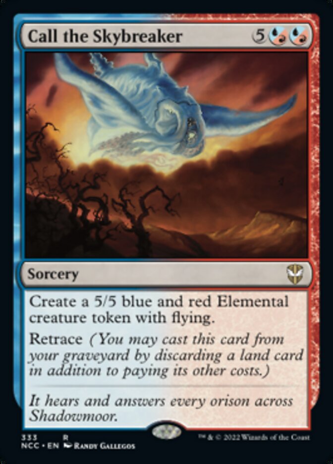 Call the Skybreaker [Streets of New Capenna Commander] | Eastridge Sports Cards & Games