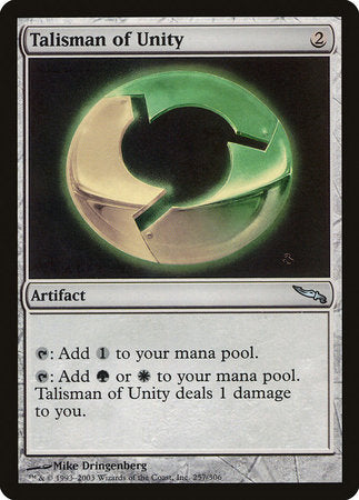 Talisman of Unity [Mirrodin] | Eastridge Sports Cards & Games