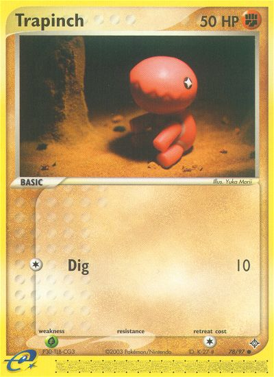 Trapinch (78/97) [EX: Dragon] | Eastridge Sports Cards & Games