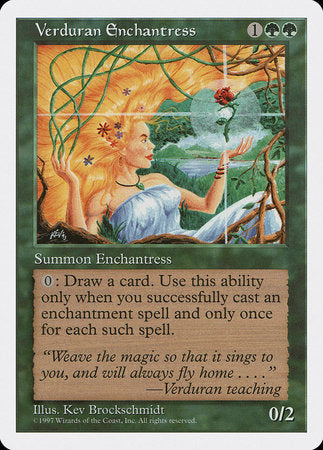Verduran Enchantress [Fifth Edition] | Eastridge Sports Cards & Games