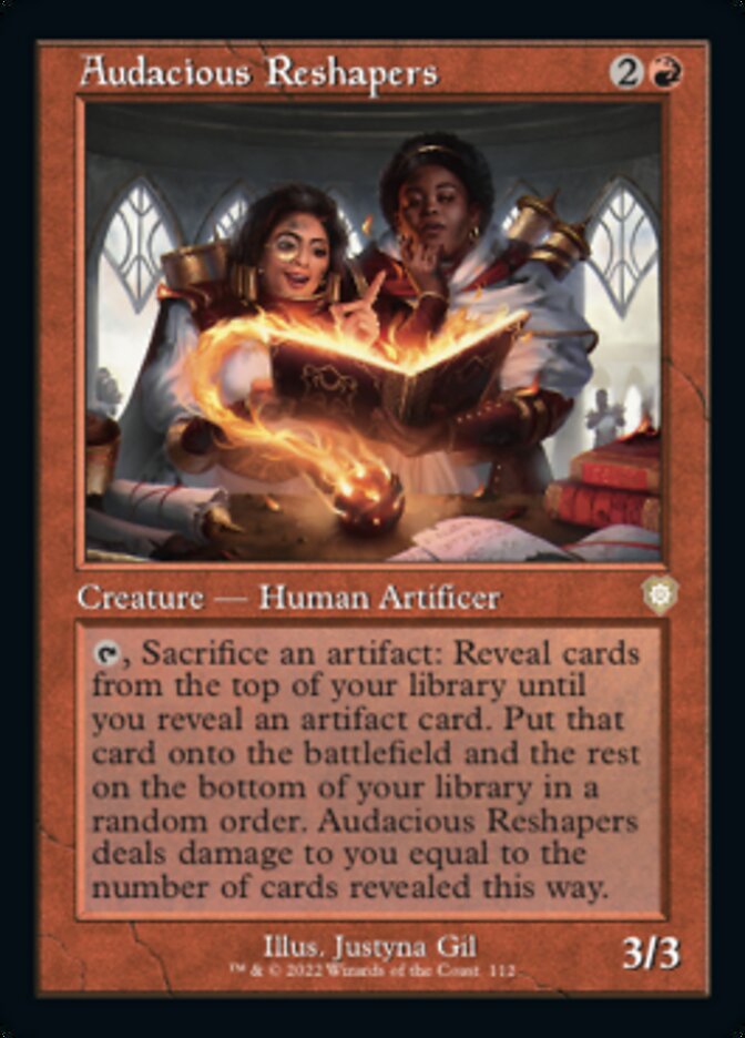 Audacious Reshapers (Retro) [The Brothers' War Commander] | Eastridge Sports Cards & Games