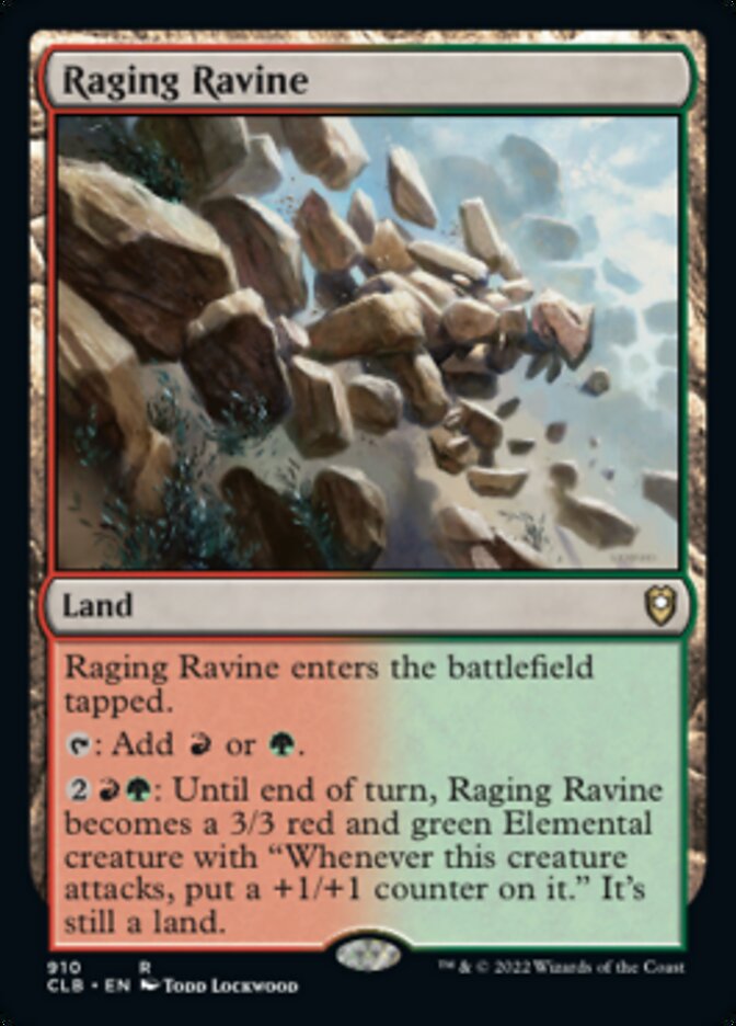 Raging Ravine [Commander Legends: Battle for Baldur's Gate] | Eastridge Sports Cards & Games