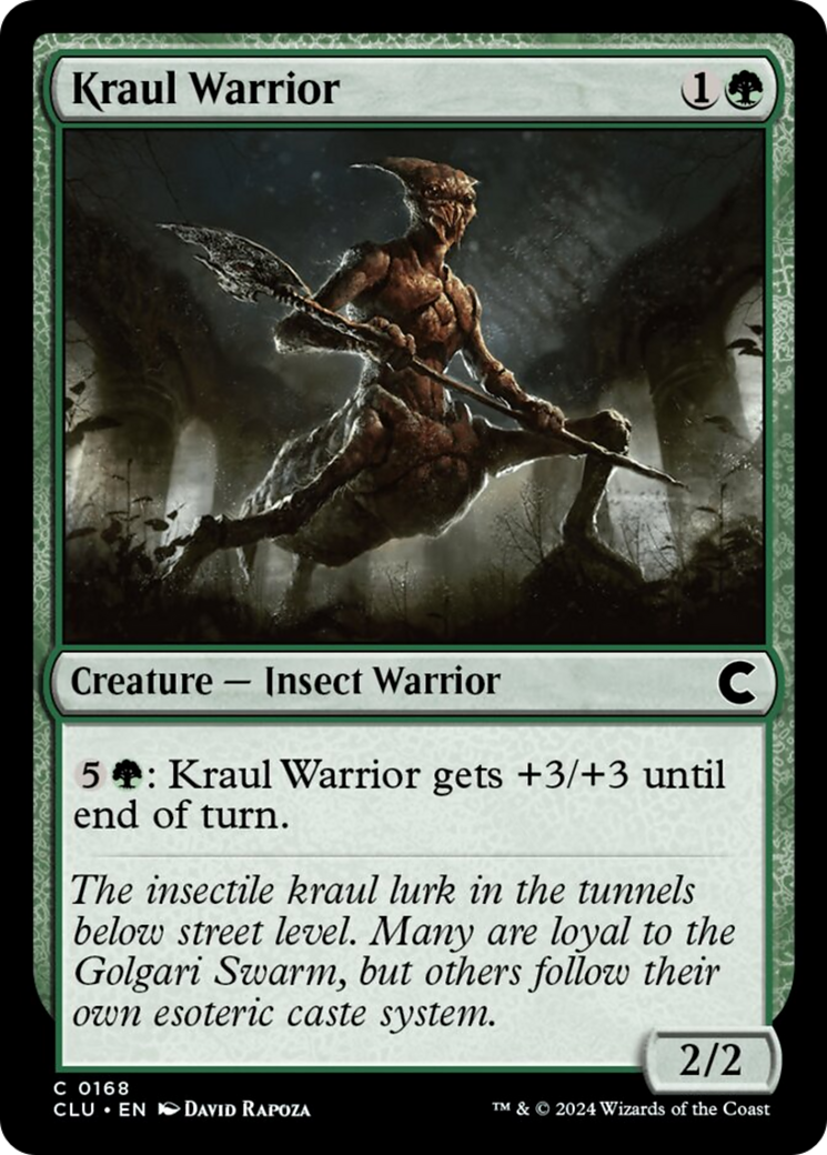 Kraul Warrior [Ravnica: Clue Edition] | Eastridge Sports Cards & Games