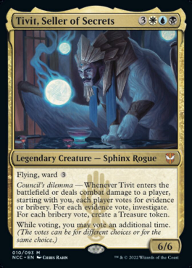 Tivit, Seller of Secrets [Streets of New Capenna Commander] | Eastridge Sports Cards & Games