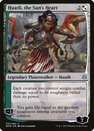 Huatli, the Sun's Heart [War of the Spark] | Eastridge Sports Cards & Games