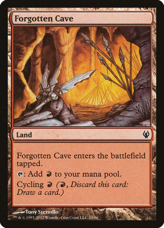 Forgotten Cave [Duel Decks: Izzet vs. Golgari] | Eastridge Sports Cards & Games