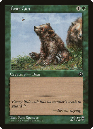 Bear Cub [Portal Second Age] | Eastridge Sports Cards & Games