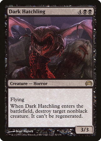 Dark Hatchling [Planechase 2012] | Eastridge Sports Cards & Games