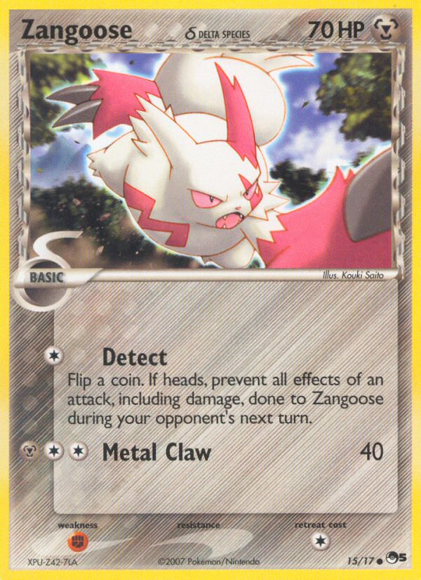 Zangoose (15/17) (Delta Species) [POP Series 5] | Eastridge Sports Cards & Games