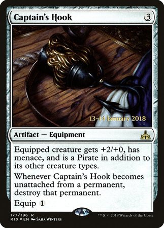 Captain's Hook [Rivals of Ixalan Promos] | Eastridge Sports Cards & Games