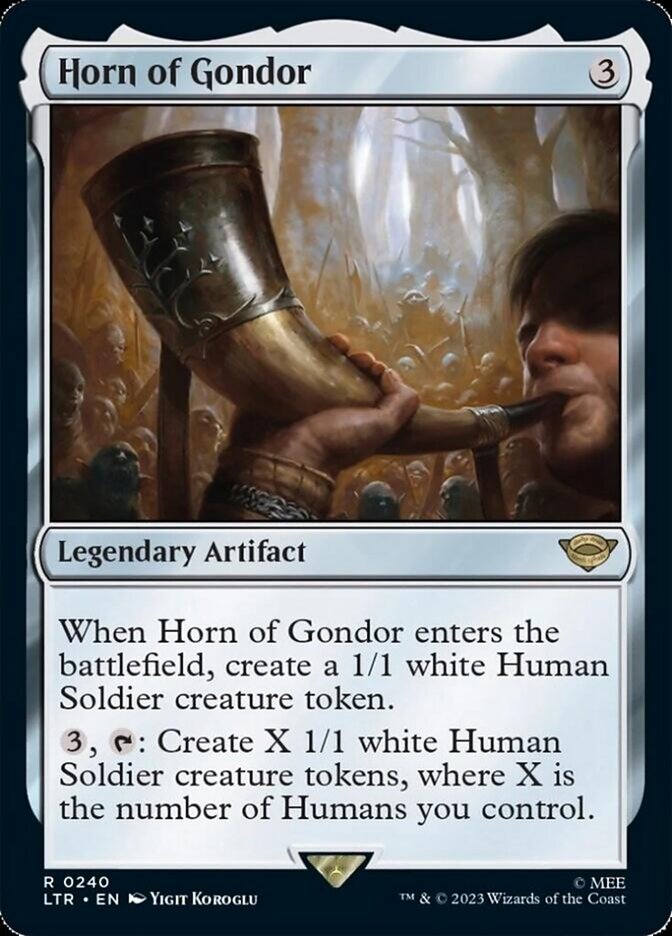 Horn of Gondor [The Lord of the Rings: Tales of Middle-Earth] | Eastridge Sports Cards & Games