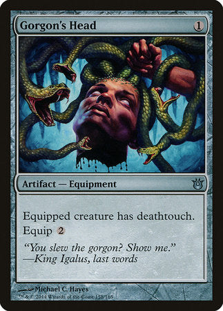 Gorgon's Head [Born of the Gods] | Eastridge Sports Cards & Games
