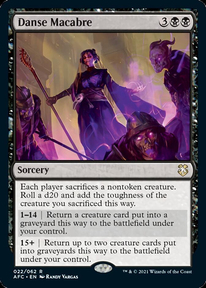 Danse Macabre [Dungeons & Dragons: Adventures in the Forgotten Realms Commander] | Eastridge Sports Cards & Games