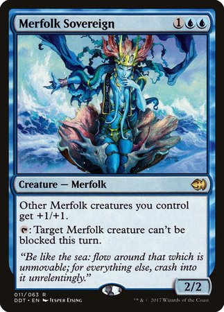 Merfolk Sovereign [Duel Decks: Merfolk vs. Goblins] | Eastridge Sports Cards & Games