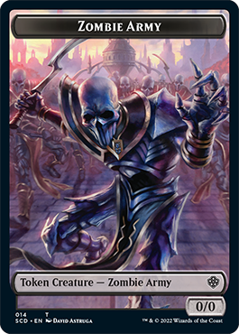 Zombie Army Double-Sided Token [Starter Commander Decks] | Eastridge Sports Cards & Games