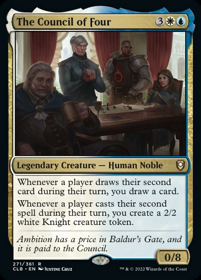 The Council of Four [Commander Legends: Battle for Baldur's Gate] | Eastridge Sports Cards & Games