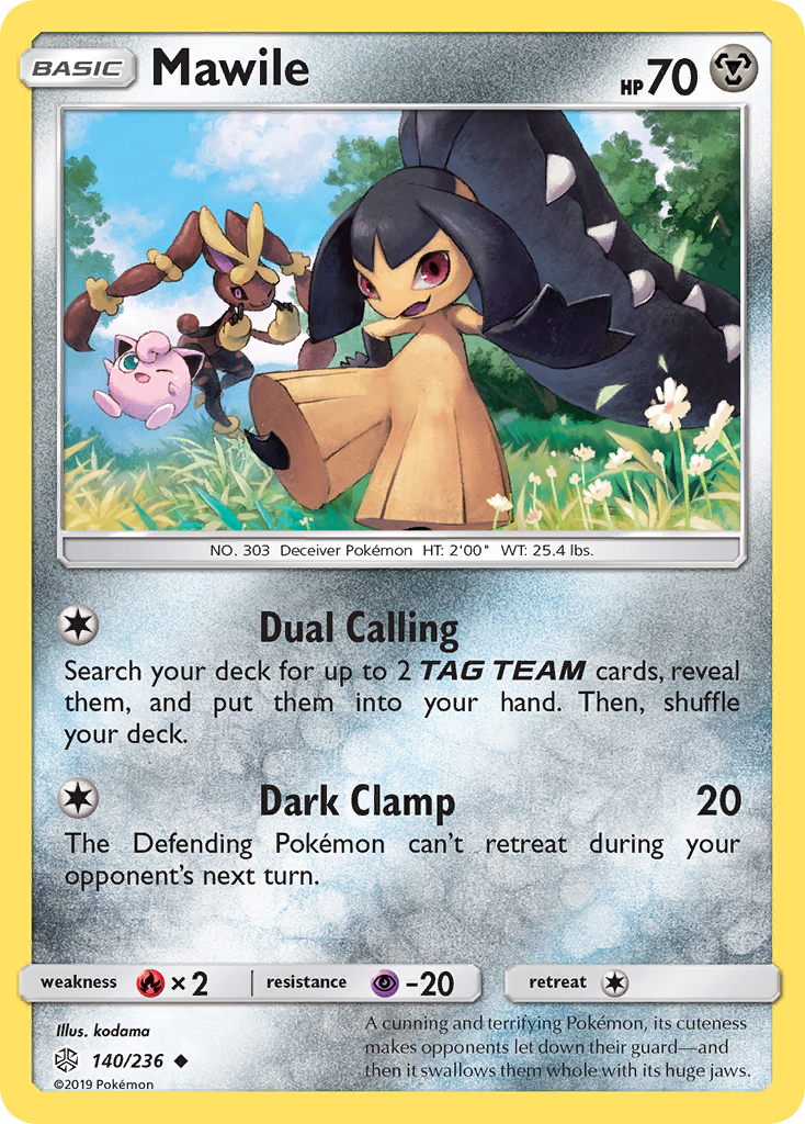 Mawile (140/236) [Sun & Moon: Cosmic Eclipse] | Eastridge Sports Cards & Games