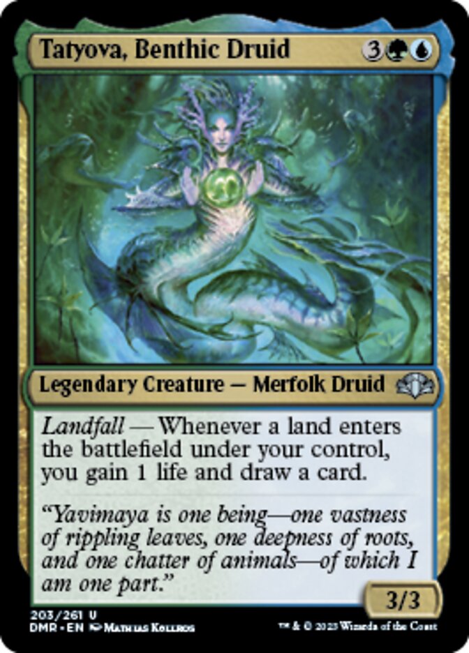 Tatyova, Benthic Druid [Dominaria Remastered] | Eastridge Sports Cards & Games