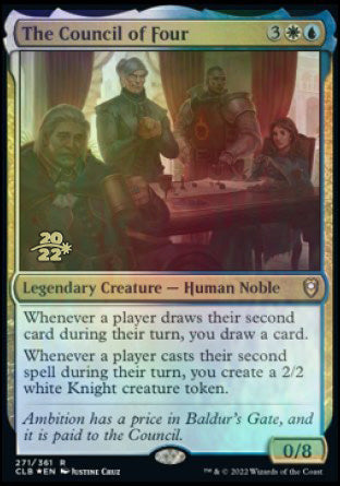The Council of Four [Commander Legends: Battle for Baldur's Gate Prerelease Promos] | Eastridge Sports Cards & Games