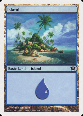Island (337) [Ninth Edition] | Eastridge Sports Cards & Games