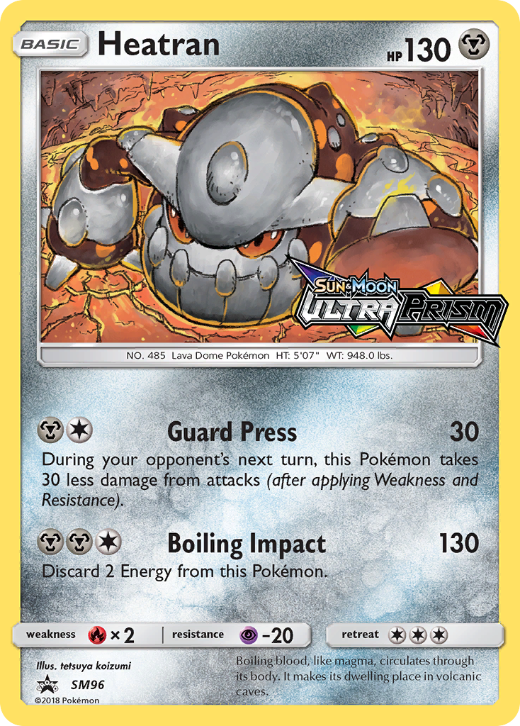 Heatran (SM96) [Sun & Moon: Black Star Promos] | Eastridge Sports Cards & Games