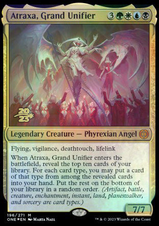 Atraxa, Grand Unifier [Phyrexia: All Will Be One Prerelease Promos] | Eastridge Sports Cards & Games