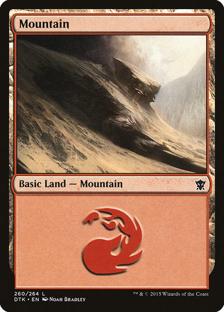 Mountain (260) [Dragons of Tarkir] | Eastridge Sports Cards & Games