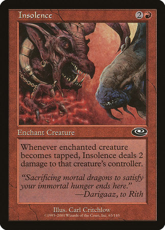 Insolence [Planeshift] | Eastridge Sports Cards & Games