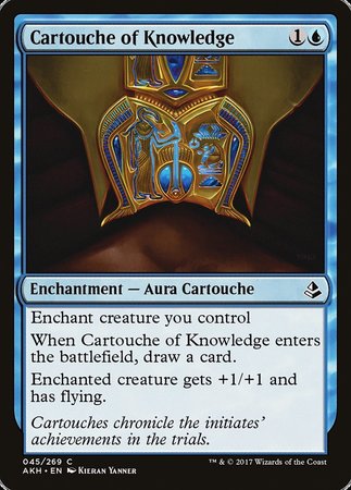Cartouche of Knowledge [Amonkhet] | Eastridge Sports Cards & Games