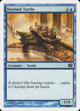 Horned Turtle [Ninth Edition] | Eastridge Sports Cards & Games