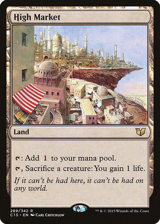 High Market [Commander 2015] | Eastridge Sports Cards & Games