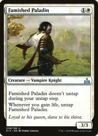 Famished Paladin [Rivals of Ixalan] | Eastridge Sports Cards & Games