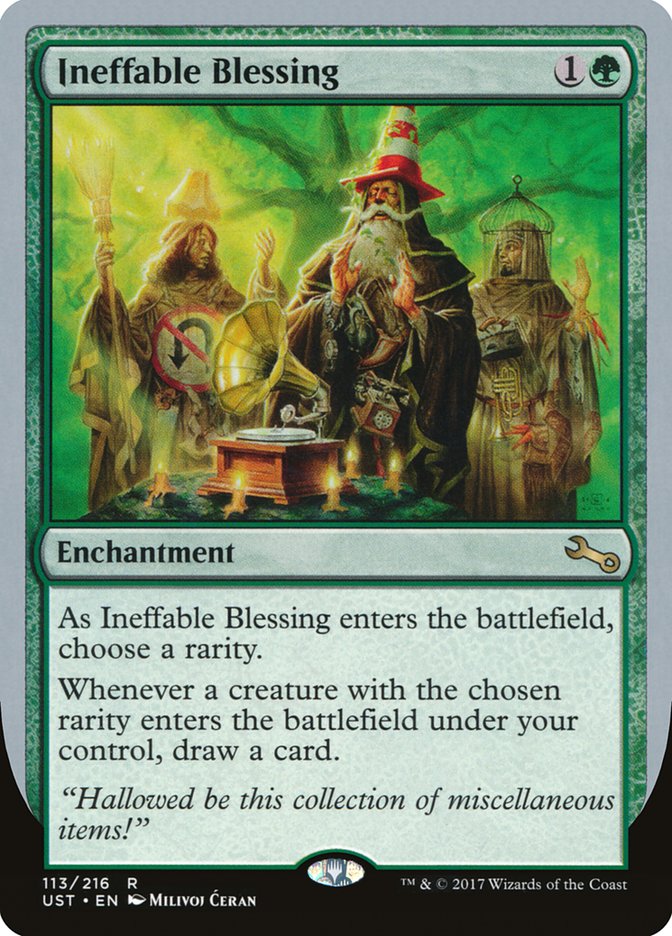 Ineffable Blessing ("choose a rarity") [Unstable] | Eastridge Sports Cards & Games