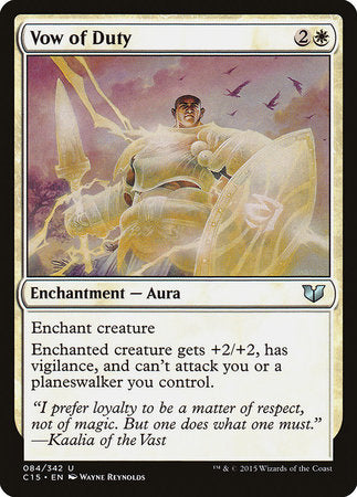 Vow of Duty [Commander 2015] | Eastridge Sports Cards & Games