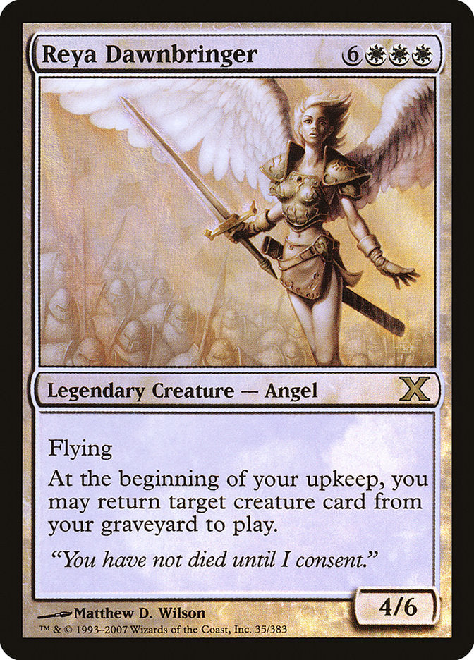Reya Dawnbringer (Premium Foil) [Tenth Edition] | Eastridge Sports Cards & Games