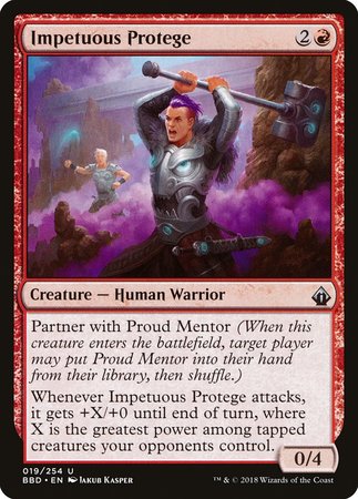 Impetuous Protege [Battlebond] | Eastridge Sports Cards & Games