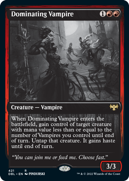 Dominating Vampire [Innistrad: Double Feature] | Eastridge Sports Cards & Games