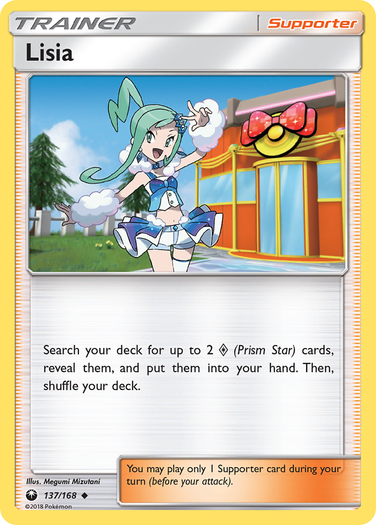 Lisia (137/168) [Sun & Moon: Celestial Storm] | Eastridge Sports Cards & Games