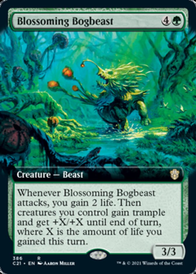 Blossoming Bogbeast (Extended) [Commander 2021] | Eastridge Sports Cards & Games