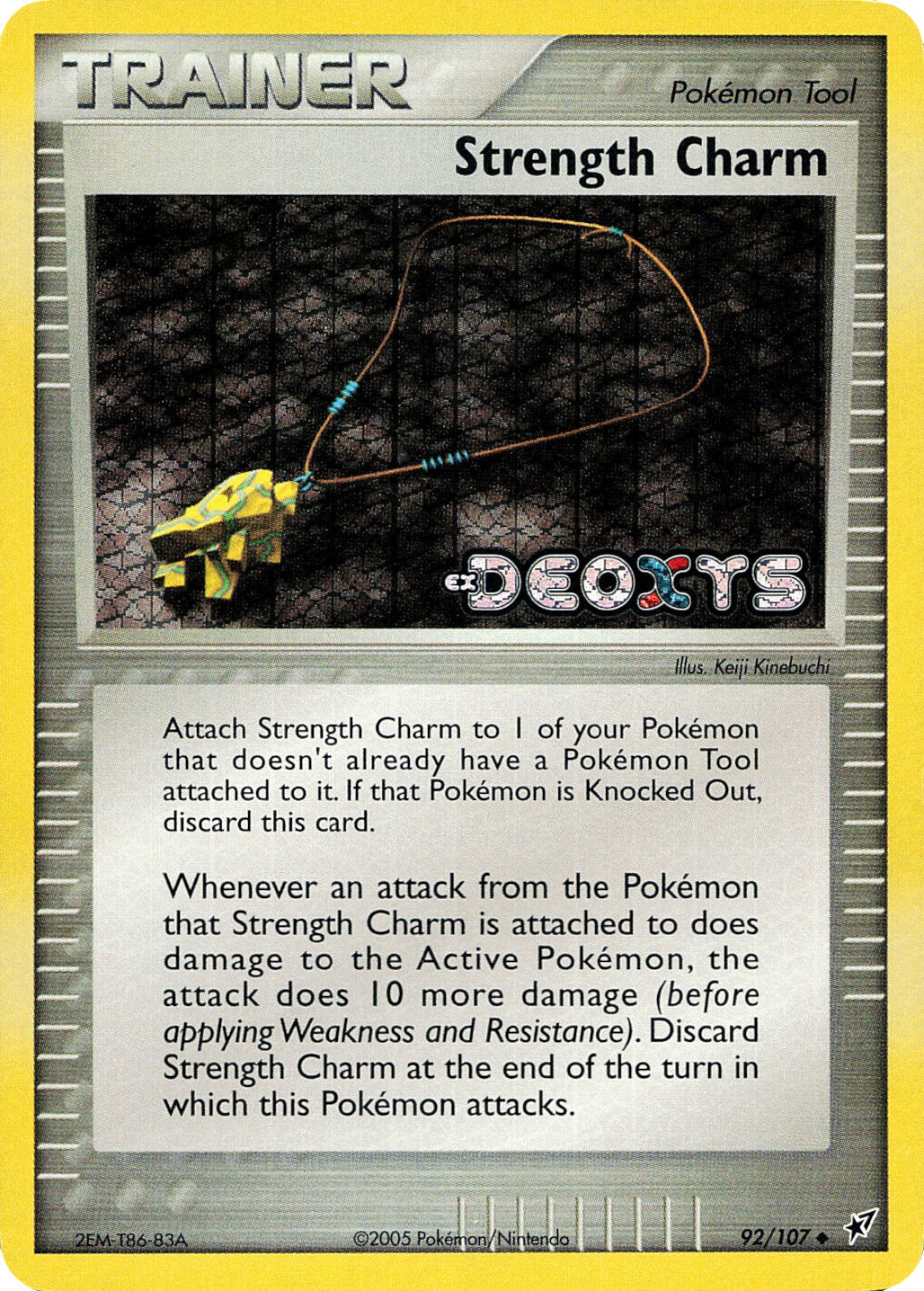 Strength Charm (92/107) (Stamped) [EX: Deoxys] | Eastridge Sports Cards & Games