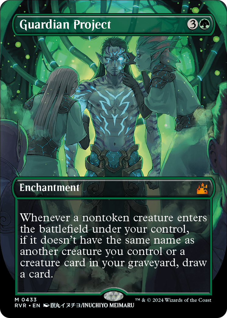 Guardian Project (Anime Borderless) [Ravnica Remastered] | Eastridge Sports Cards & Games